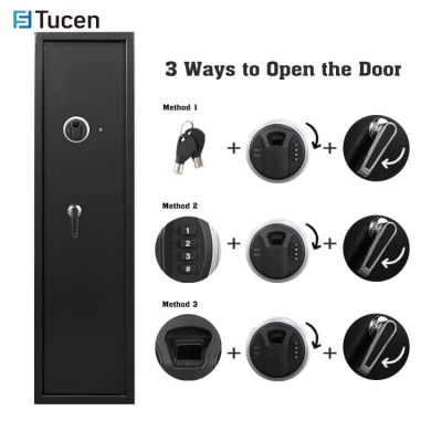  Tucen Home Hidden Gun Cabinet Gun Safe Rifle Storage Safe Box