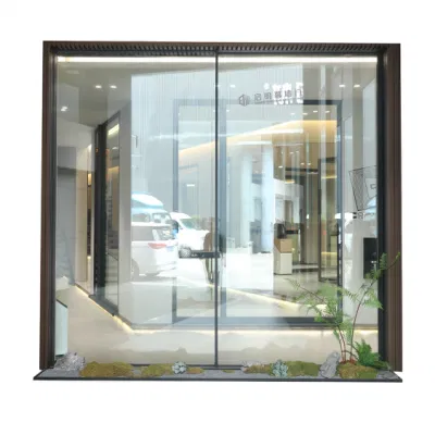 Advanced Panoramic Aluminum Sliding Door with Load Capacity and Hidden Sash Design