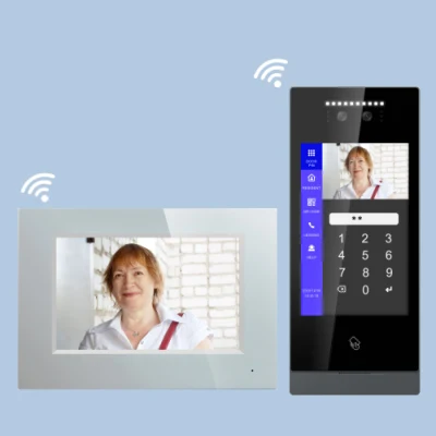  Rongtel APP Facial Intercom Access Control, WiFi IP Video Doorphone for Home