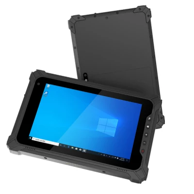  Shenzhen OEM 8 Inch Industrial Rugged Tabletwaterproof Windows Tablet with Fingerprint NFC Removable Battery Tablet Computer Q802