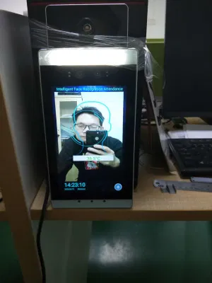 8 Inch Screen with Temperature Test and Face Recognition Access Control Management Modul Terminal for Factory Gate Mips Software