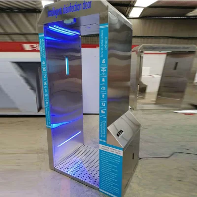  Intelligent Temperature Face Recognition and Disinfecting Door