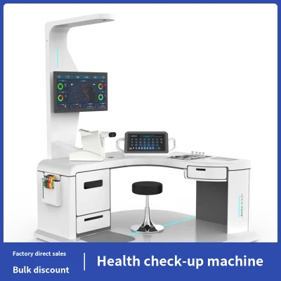 Hospital Health Kiosk Telemedicine Kiosk Station Diagnostic Health