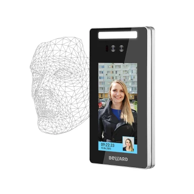  Facial Recognition Big Size Screen Live Scan Multi- 3D Face Time Biometric Products for Attendance and Access Control