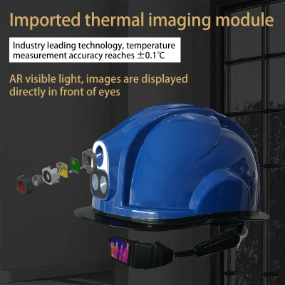 Safety Helmet Helmet Thermal Imaging Face Recognize