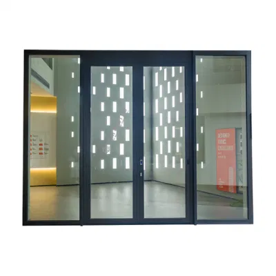  Smart Aluminum Interior Swing Door with Password and Fingerprint Access