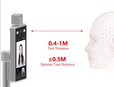  Non-Contact Face Recognize Access Control with Infrared Thermal Temperature Measurement Ai Analysic