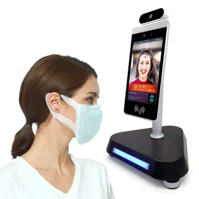 Temperature Scanning Facial Attendees with Face Camera Thermal Face Recognition Kiosk