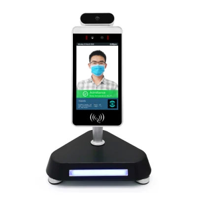  Face Recognition Temperature Measuring Thermometer Body Temperature Detect Terminal