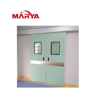  Marya CE Certificate Pharmaceutical Hospital Clean Room Sliding Door Cleanroom Door Manufacturer