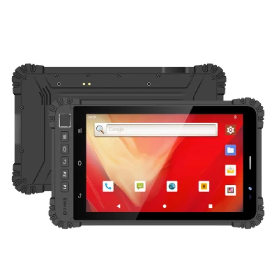  8 Inch FHD 6GB Front NFC Fingerprint Unlock IP68 Waterproof Android 4G Rugged Tablet PC