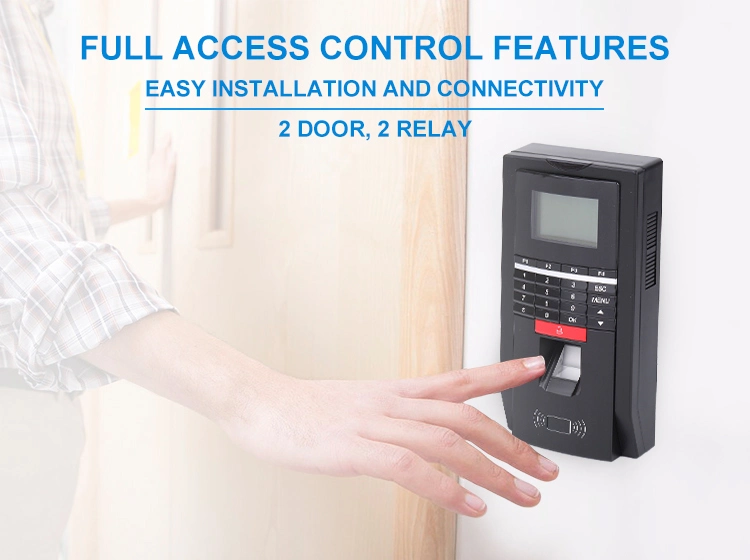 F20 Biometric Fingerprint Access Control and Time Attendance