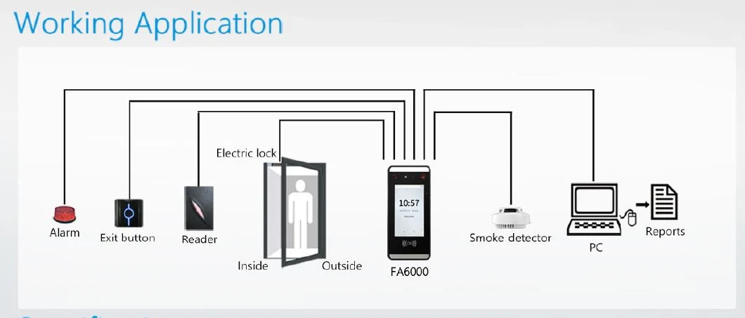 Palm, Card and Face Facial Recognition Time Attendance System