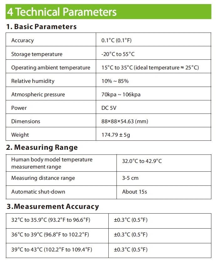 TDM95e Indoor USB Temperature Detection Module Applicable to Ta Machines