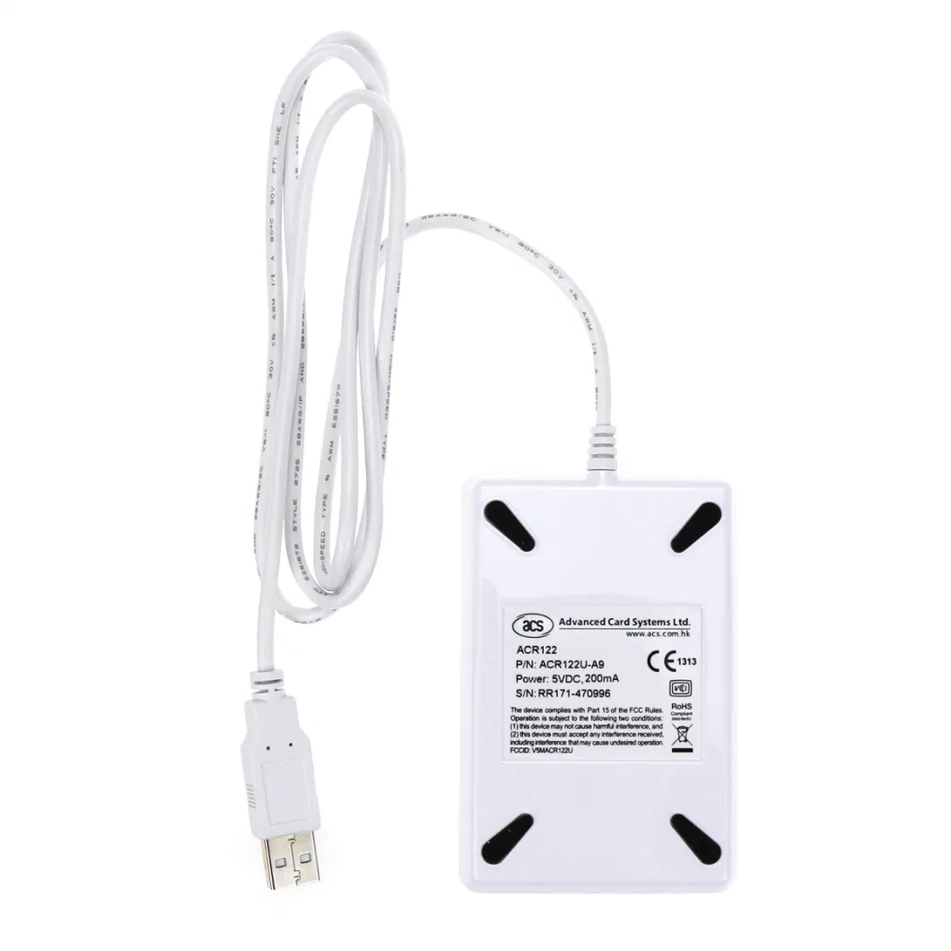 13.56MHz NFC RFID ACR122u Smart Card Reader Writer for Access Control