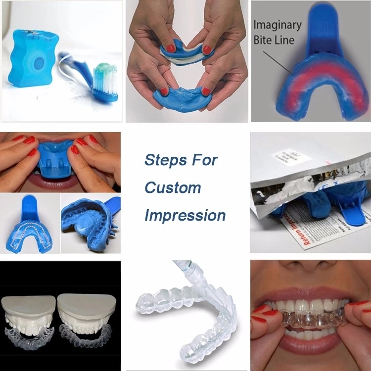 Silicon Impression Hand Mix Putty/Catalyst/Mouth Tray Custom for Denture Impression Kits