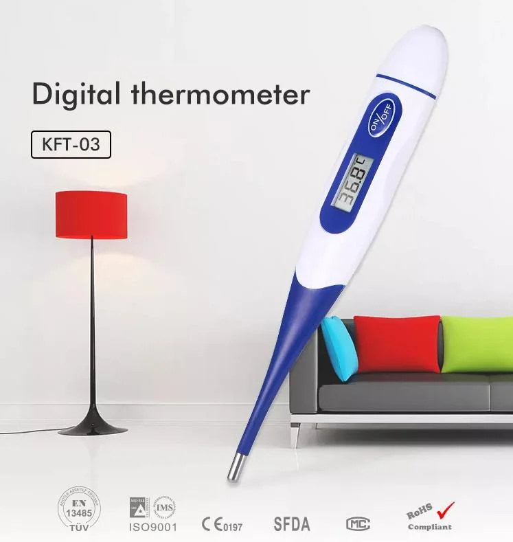 LED Digital Display Body Temperature Fever Clincial Thermometer Armpit Family Care Digital Thermometer