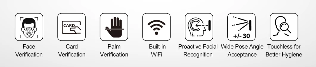 Biometrics Facial Recognition Device with Web Based Attendance Software