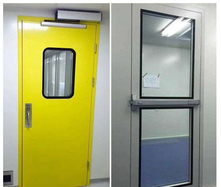 Marya Customized Stainless Steel Door for Cleanroom Hospital Lab Fireproof Dust-Free Static-Free Door