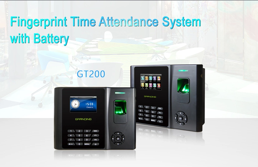 Time Attendance Device with TCP/IP and Wireless WiFi or 3G Function