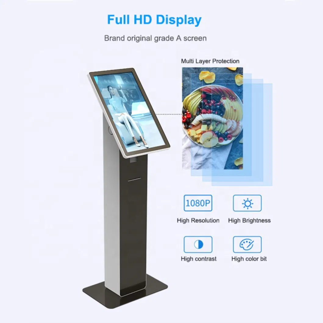 High-Quality OEM/ODM Windows Restaurant Self-Ordering Machine with POS Installation