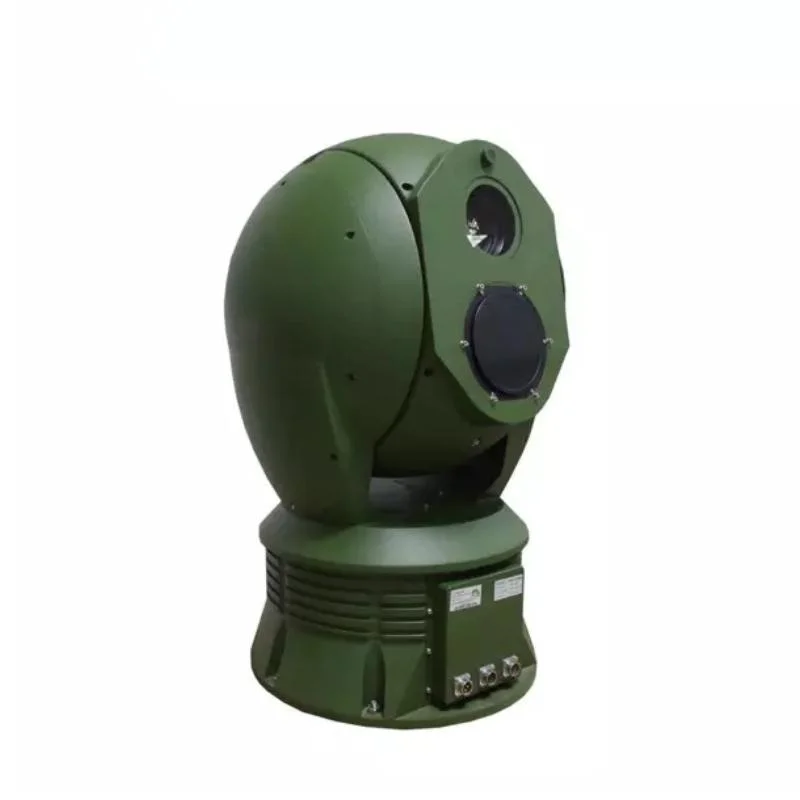 10km Human Recognize Ultra Long Range Cryocooler Cooled 1100mm Lens Thermal Imaging PTZ Camera