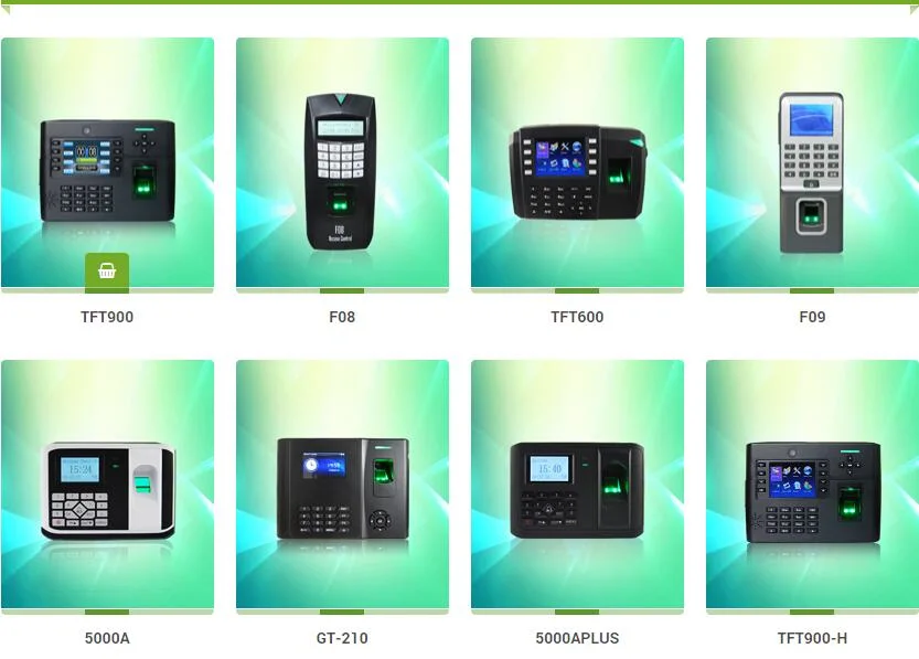 Economical Biometric Fingerprint and RFID Card Zk Access Control Device with Built-in Battery