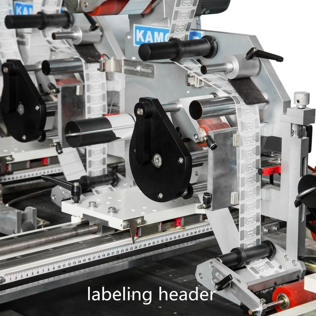 High Accuracy Automatic 4-Head RFID Labeling Machine for Paper Sheet