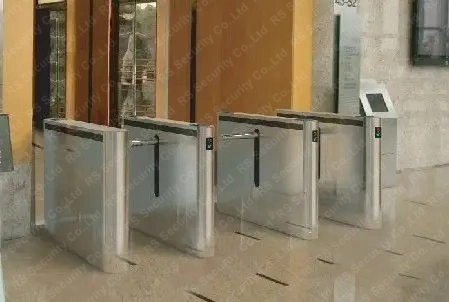 Free Customize Square Face Recognize Optical Turnstile Converter Fitness Drop Arm Doors Barriers