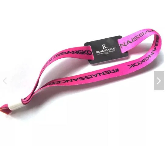 RFID UHF Long Reading Distance Security Reusable Event Festival Cloth Wristband