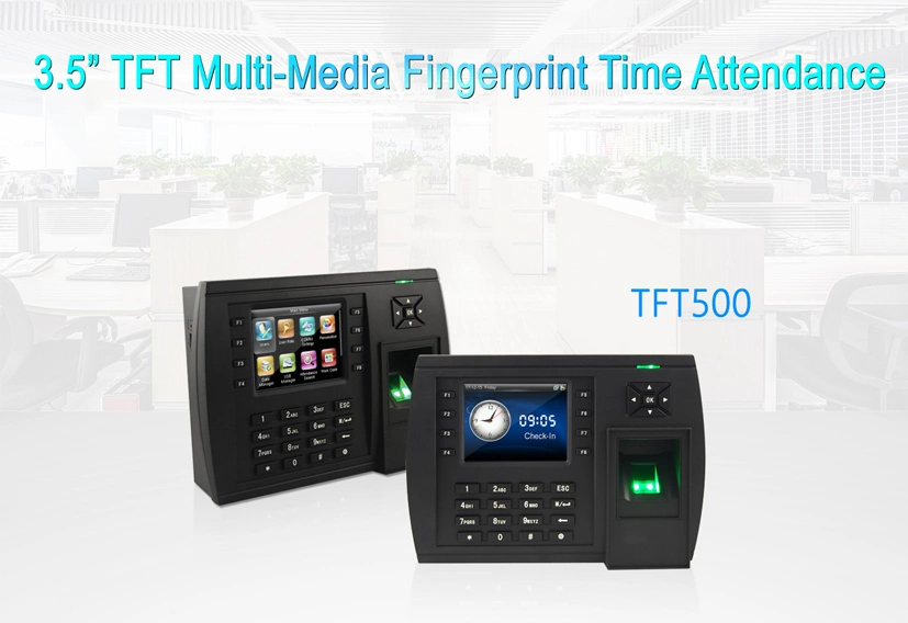 New Design Fingerprint Biometric Time Attendance with Data Encryption More Safer