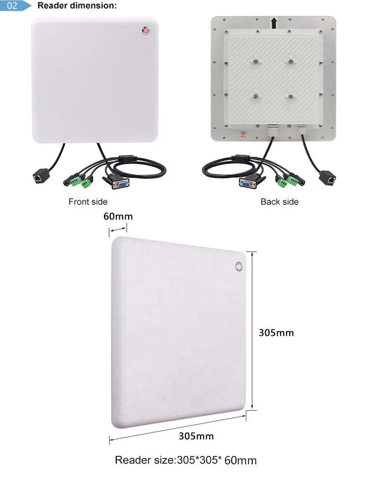 WiFi/GPRS Wireless Communication UHF RFID Reader for Asset Tracking