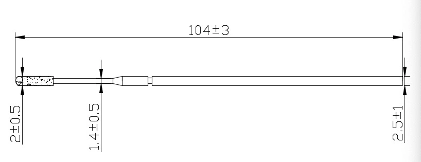 Medical Nylon Flocked Swab Fingerprint Collection Swab Medical Flocking Swab Supplier CE Certificates for Forensic Diagnosis