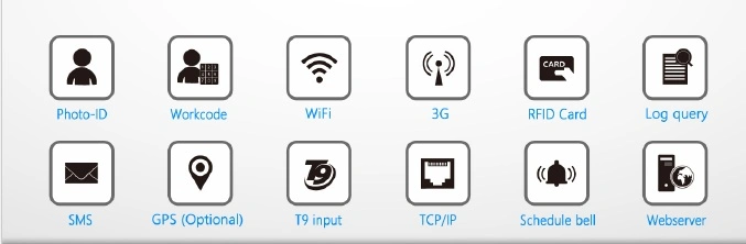 Portable 3G Communication Biometric Fingerprint Time and Attendance Device