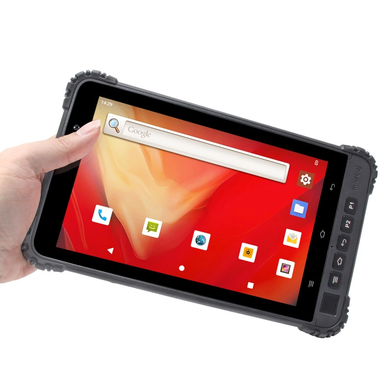 8 Inch FHD 6GB Front NFC Fingerprint Unlock IP68 Waterproof Android 4G Rugged Tablet PC