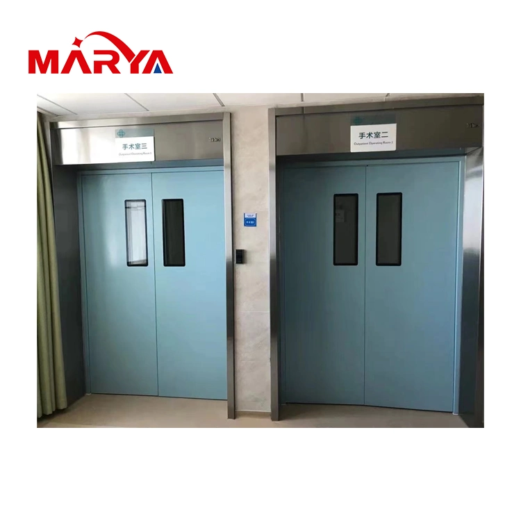 Marya Customized Stainless Steel Door for Cleanroom Hospital Lab Fireproof Dust-Free Static-Free Door