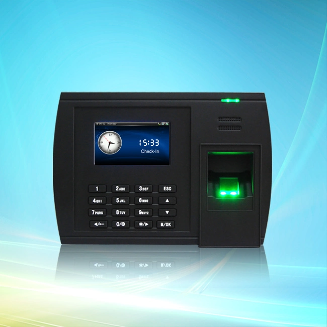 (5000T-C) High Quality Biometric Fingerprint Punch Card Time Attendance Device