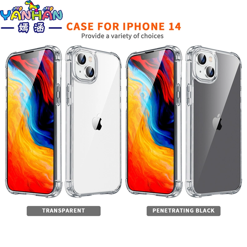 for iPhone 13 iPhone 14 Acrylic Frosted Drop-Proof Phone Case