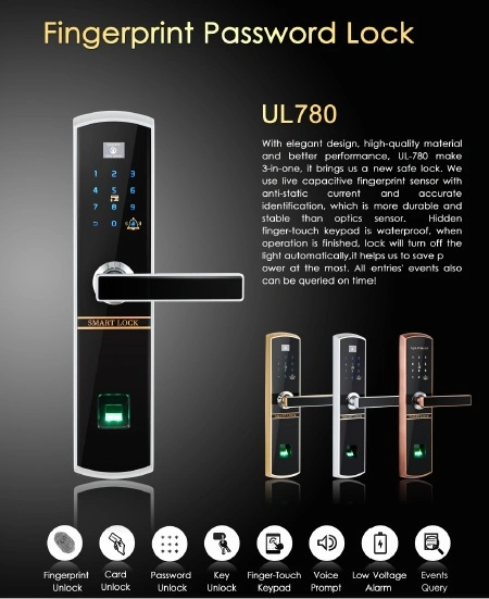 Proximity Card Unlock for Password Door Lock (UL-780)