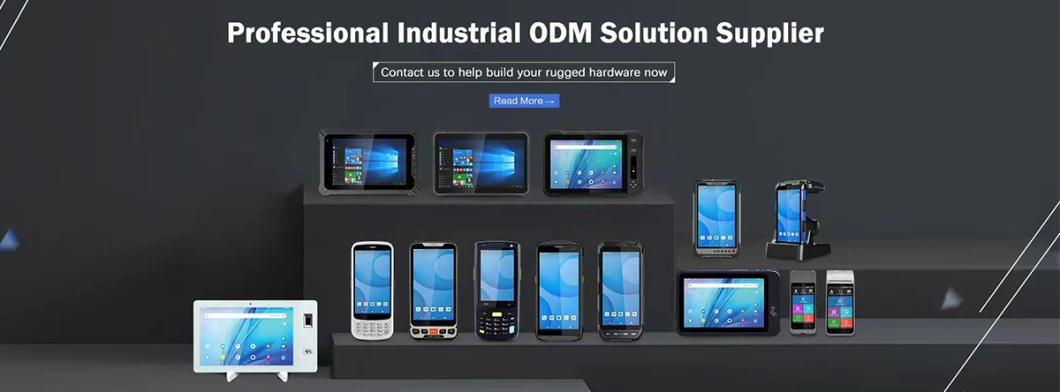 8 Inch Touch Screen Fingerprint IP65 Industrial Rugged Tablets PC with NFC Touch Screen Q802