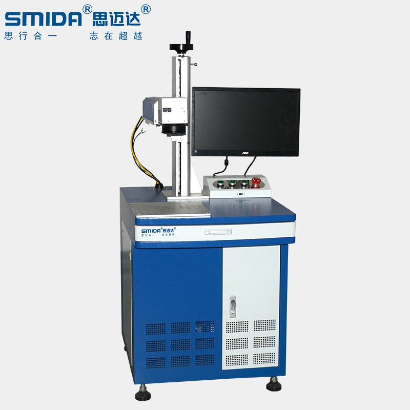 Manual UV Laser Marking Machine with 20W Laser Power for Fingerprint Module Cutting