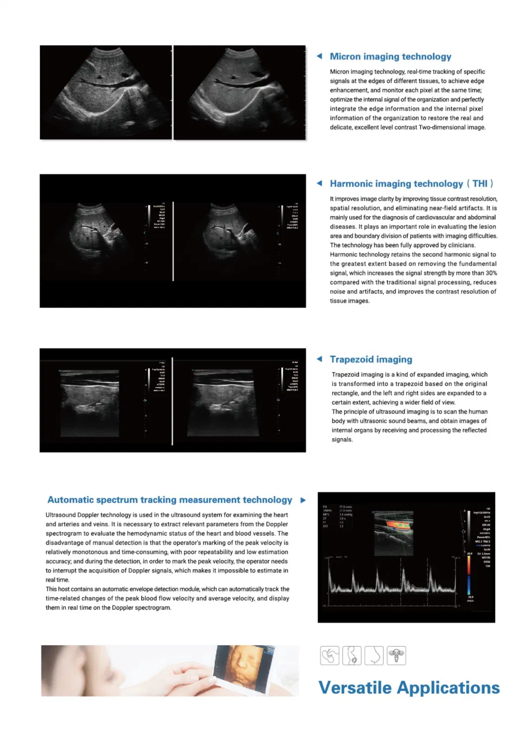 Dw-P30 Portable 4D/5D Color Doppler Ultrasound Machine