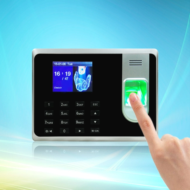 Biometric Fingerprint and ID Card Reader Time Attendance and Access Control Device with TCP/IP