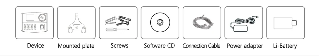 ID Card and Fingerprint Access Control Device