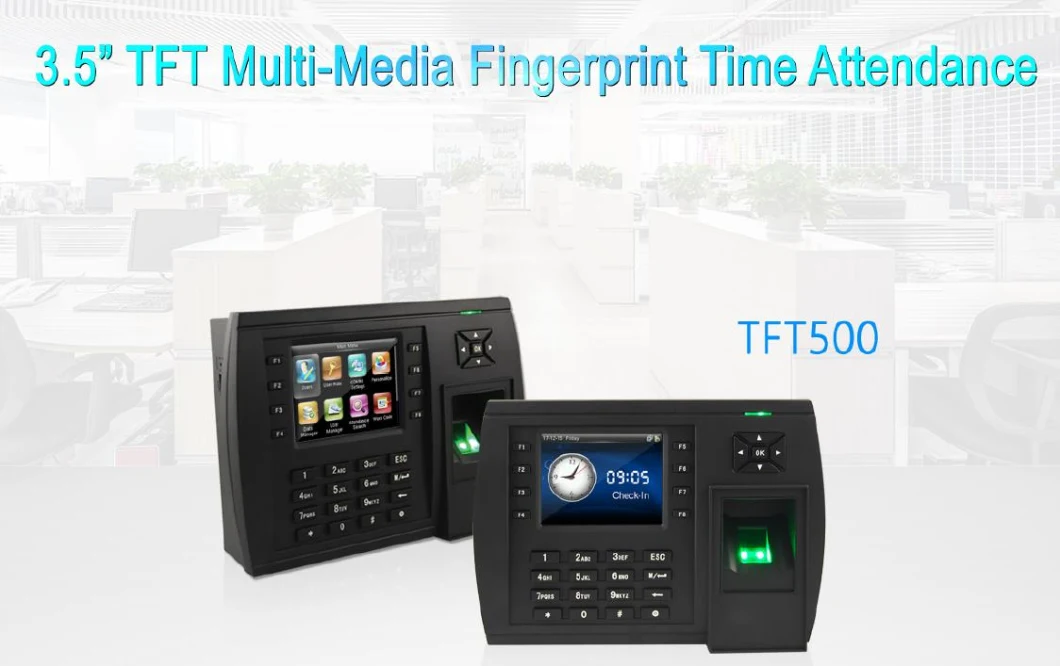 WiFi 4G Biometric Fingerprint Time Attendance Terminal with Cloud Server Software