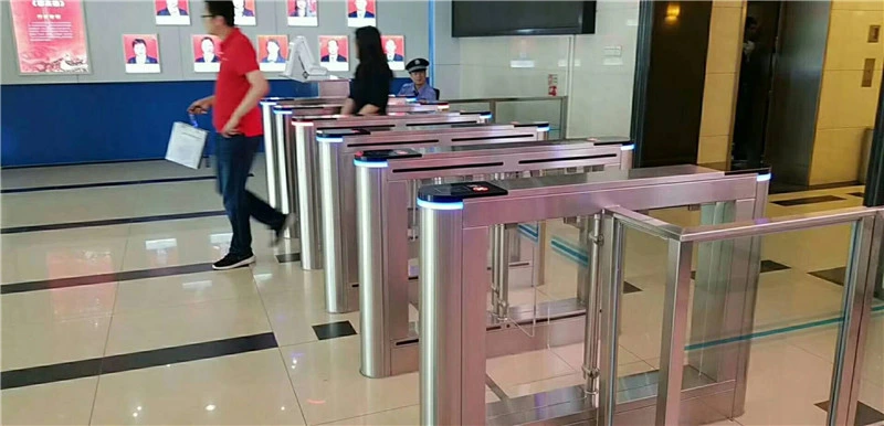 Outdoor Optical Face Recognition Turnstile Barrier Gate System