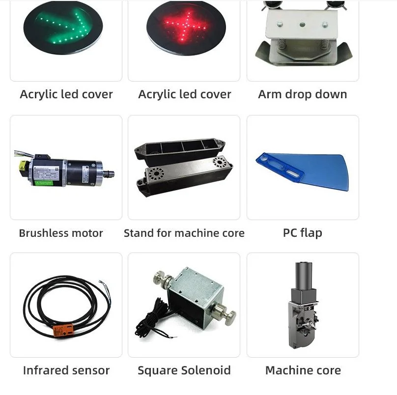 Face Recognition Access Control Parking System Automatic Barrier Gate Turnstile