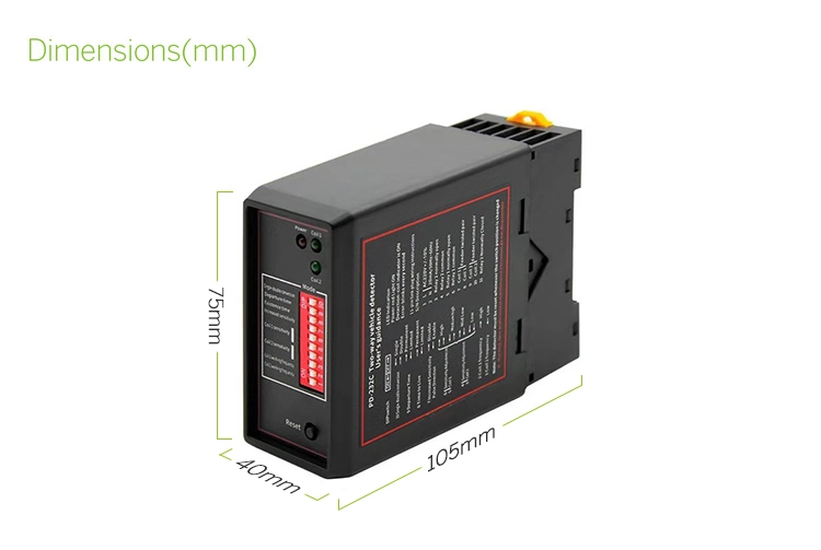 Double Channesl Vehicle Loop Detectors for Parking Lots