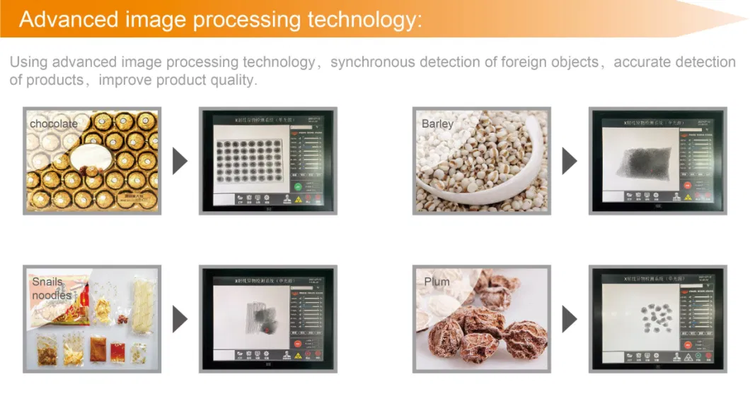 X-ray Inspection Machine for Food Factory Metal Detector for Food Industry