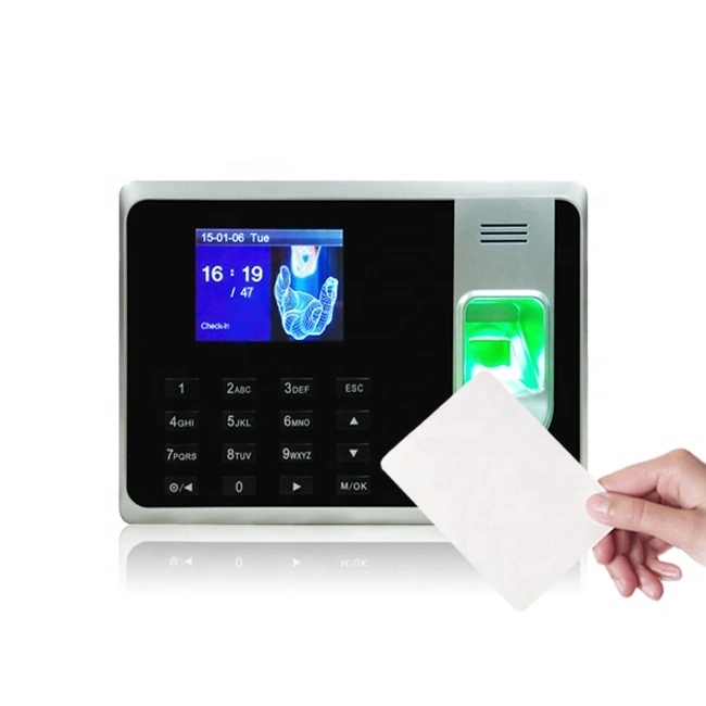 Free Sdk Biometric Fingerprint Time Attendance Time Clock with RFID Card